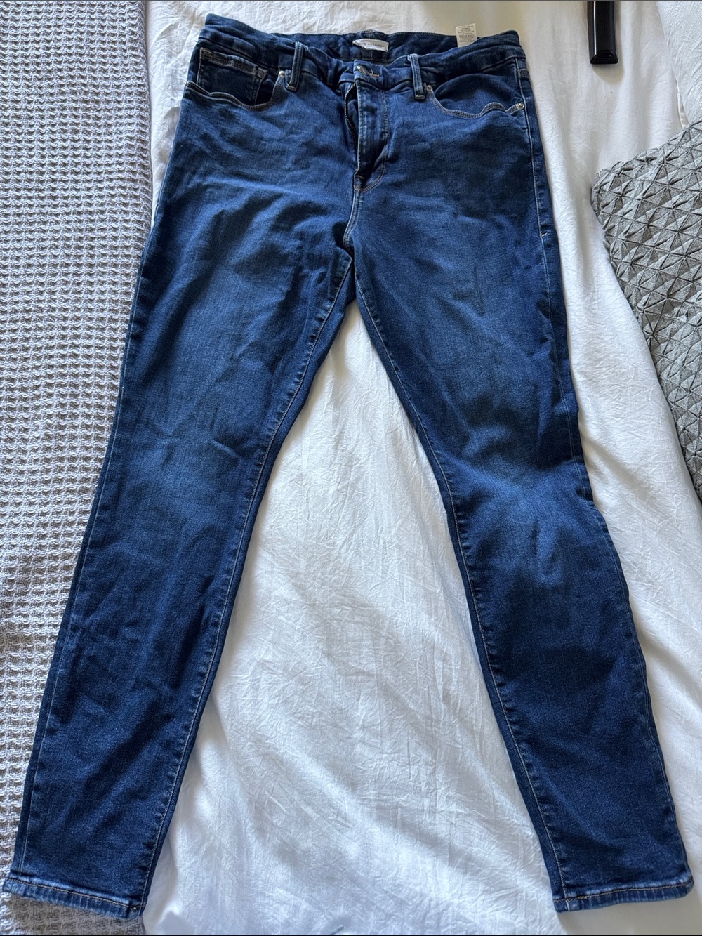 Good American Dark Blue Skinny Jeans
